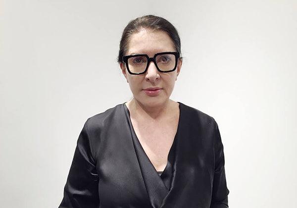 Marina Abramovic in KUBORAUM - sunglasscurator