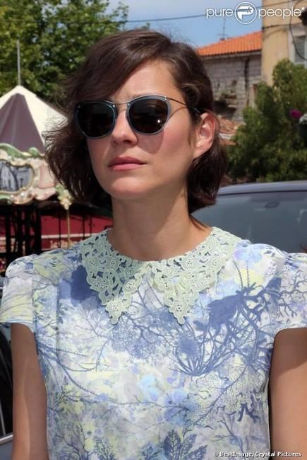 Marion Cotillard in Dries Van Noten Eyewear - sunglasscurator