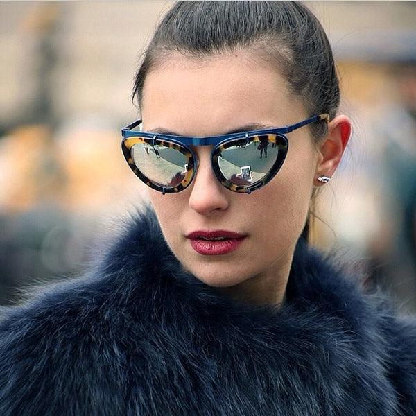 Marta Pozzan in Erdem Eyewear - sunglasscurator