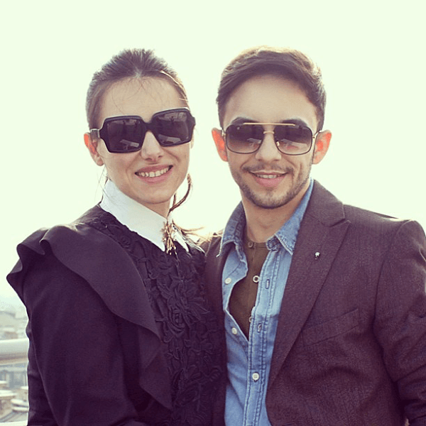 Mauvert Duo Wearing SunglassCurator.com Shades - sunglasscurator
