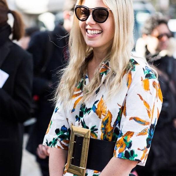 Megan Bowmen Gray in Dries Van Noten - sunglasscurator