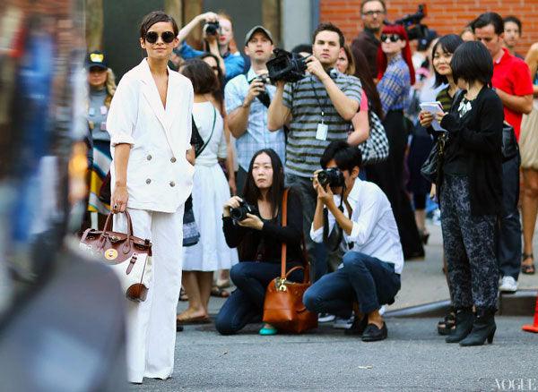 Miroslava Duma in The Row Eyewear - sunglasscurator