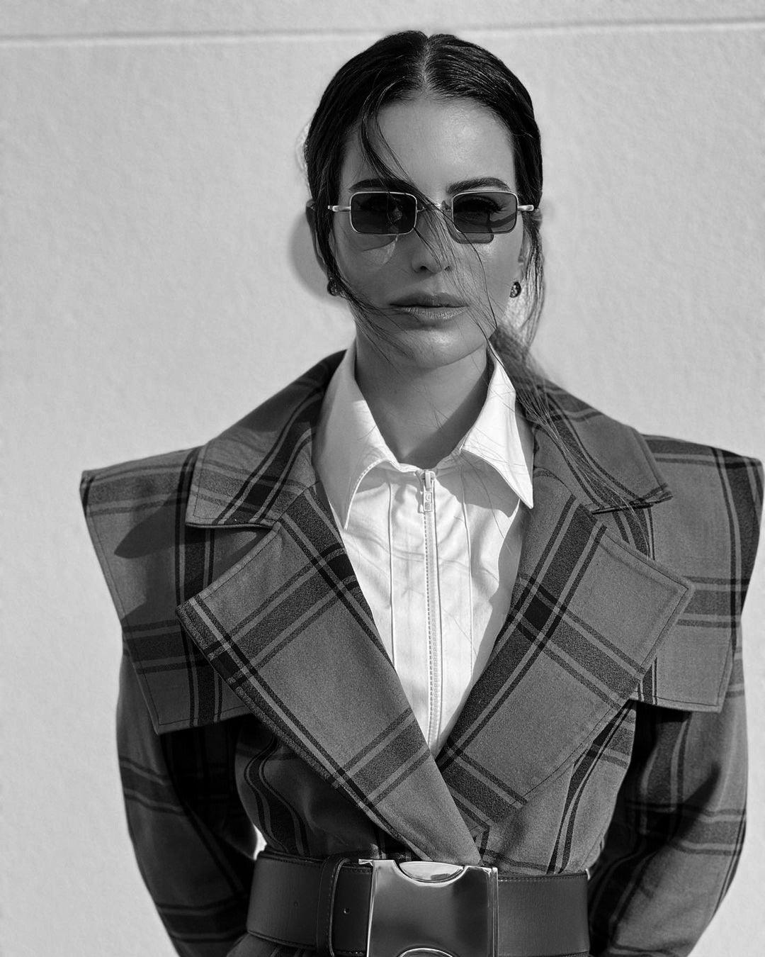 Natasha Pinheiro in Jacques Marie Mage - sunglasscurator