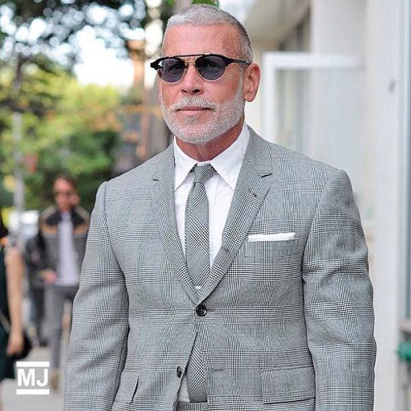Nick Wooster in Thom Browne - sunglasscurator