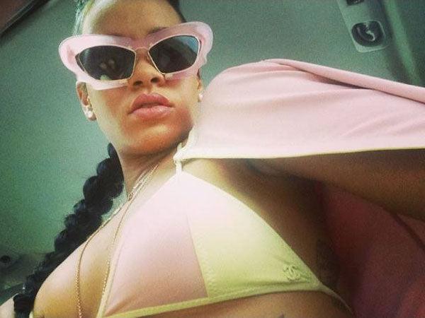 Rihanna in Prabal Gurung - sunglasscurator