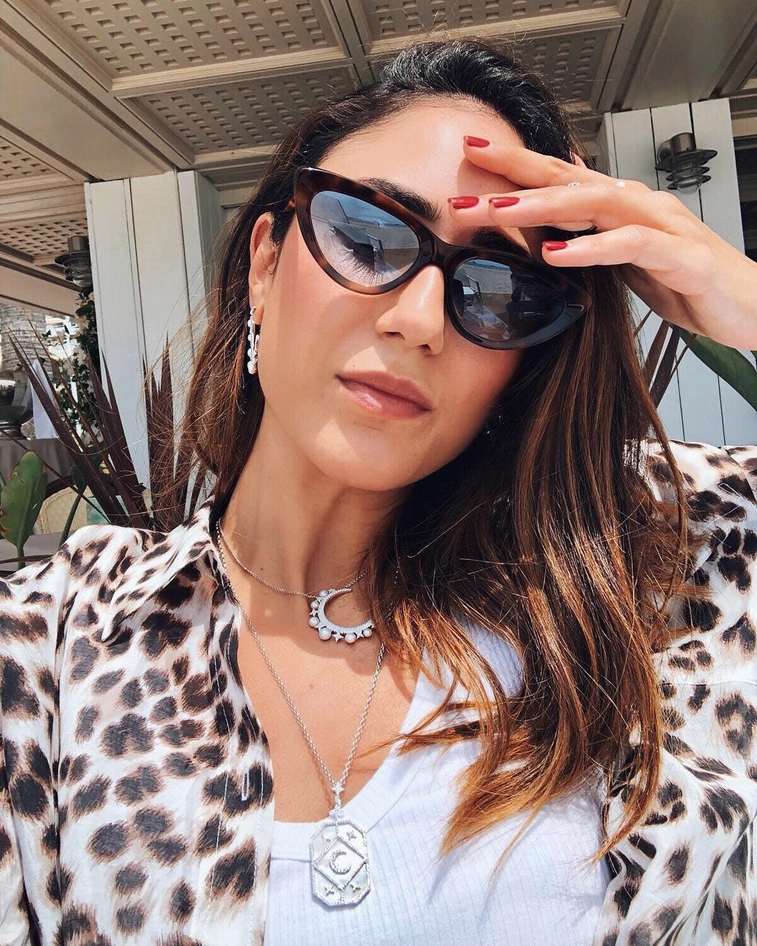 Soraya Bakhtiar in Christian Roth - sunglasscurator