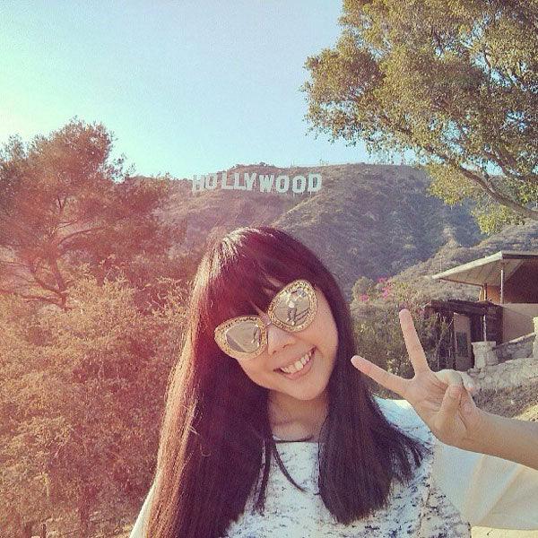 Susie Bubble in Karen Walker - sunglasscurator