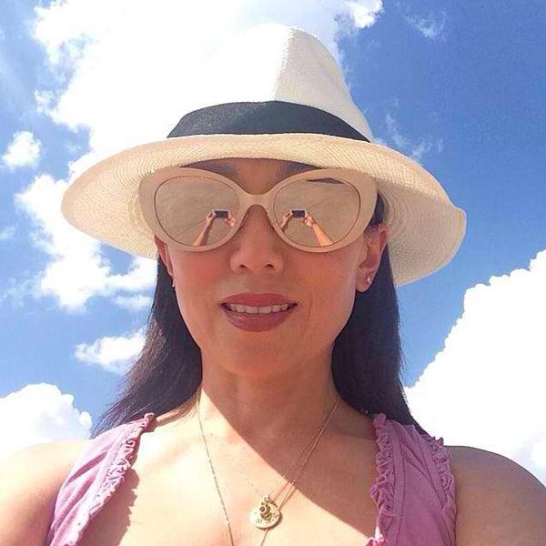 Tina Craig in Linda Farrow - sunglasscurator