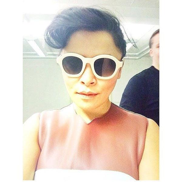 Tracy Sedino in 3.1 Phillip Lim - sunglasscurator