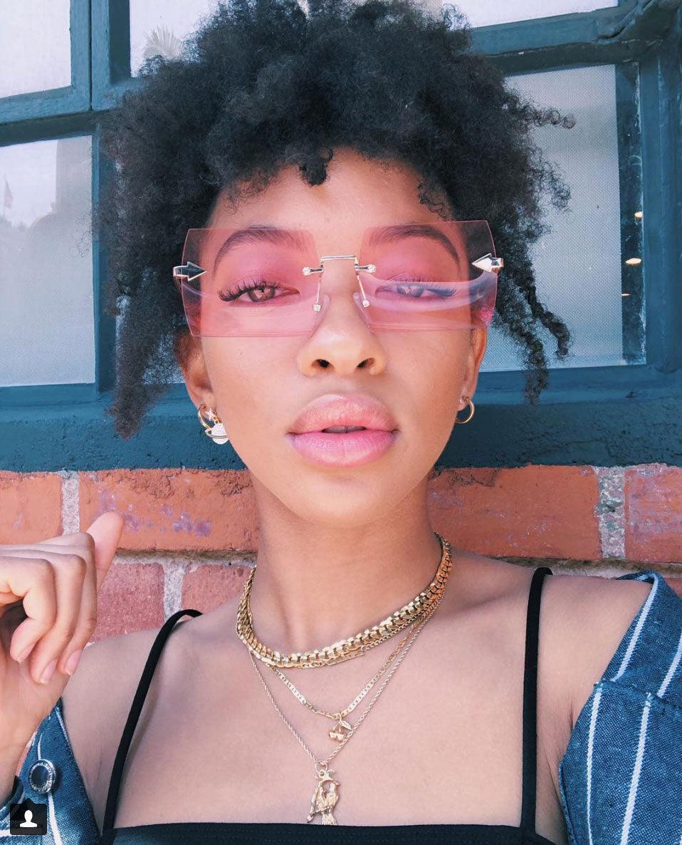 Zolee in Karen Walker - sunglasscurator