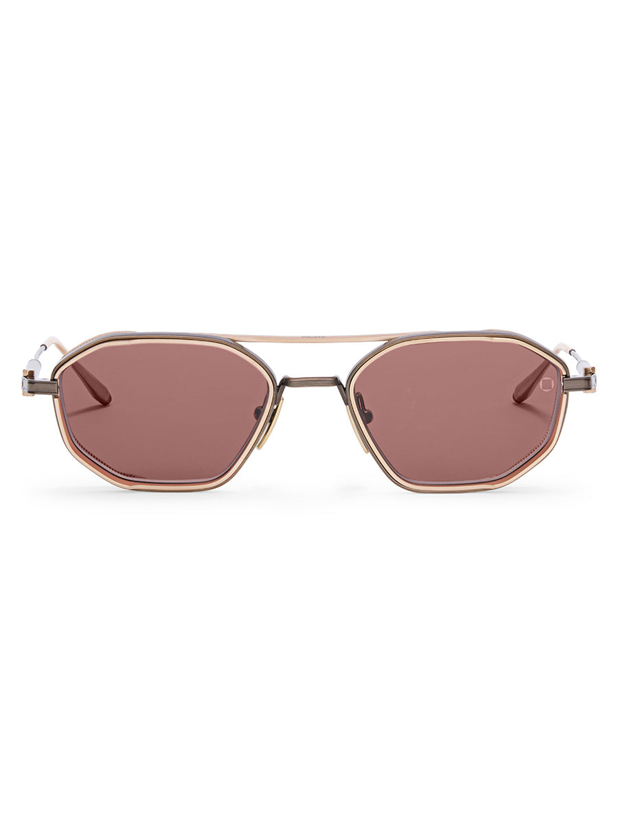 AKONI Anniversary Edition | Eris-Two Antique Gold 508F Sunglasses