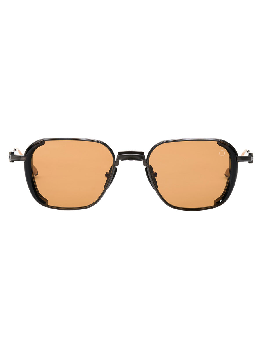 Eclipse Crystal Black 12k Brushed Gold 513B sunglasses