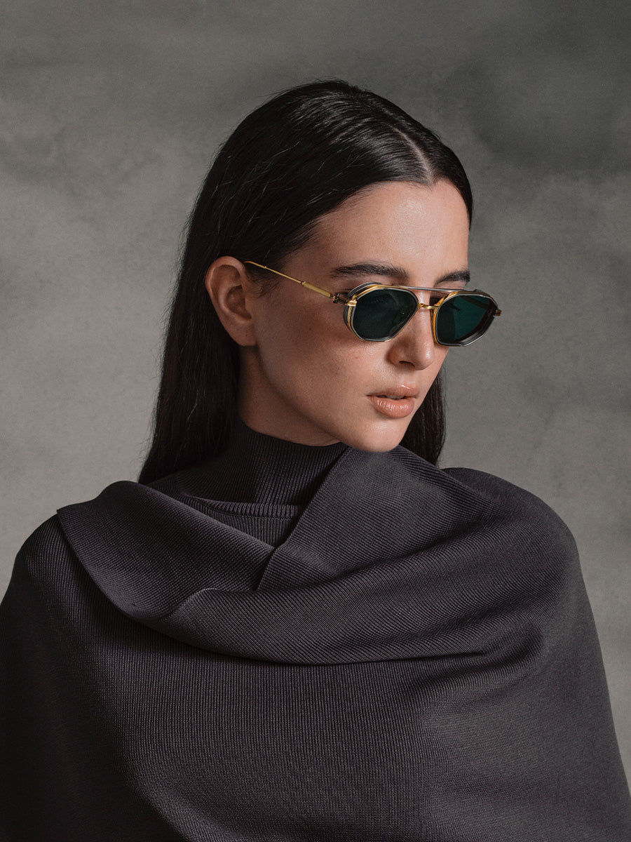 The Gold Series | Eris-Two 18k Gold 508G sunglasses