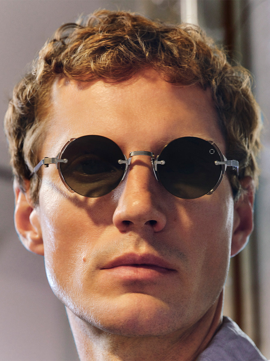 Jupiter Brushed Black Palladium 519B sunglasses