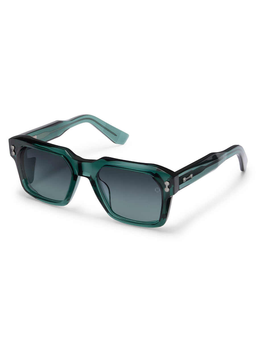 Pegasus-Two Crystal Emerald Green 535B sunglasses