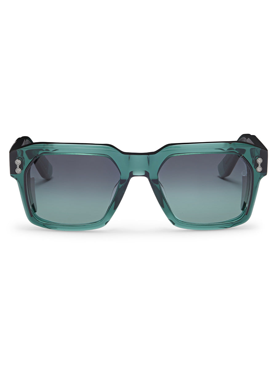 Pegasus-Two Crystal Emerald Green 535B sunglasses