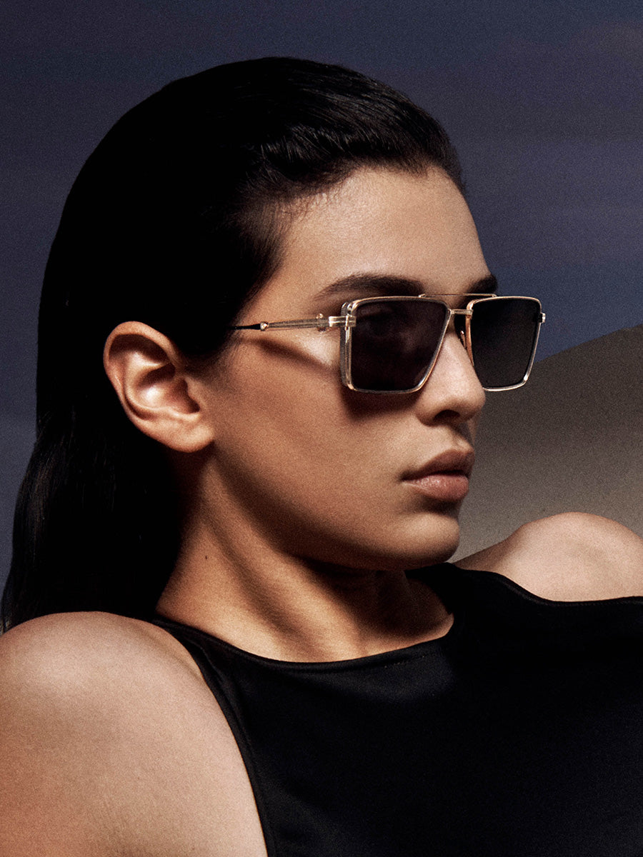 Sprint-A Brushed Gold 504E sunglasses