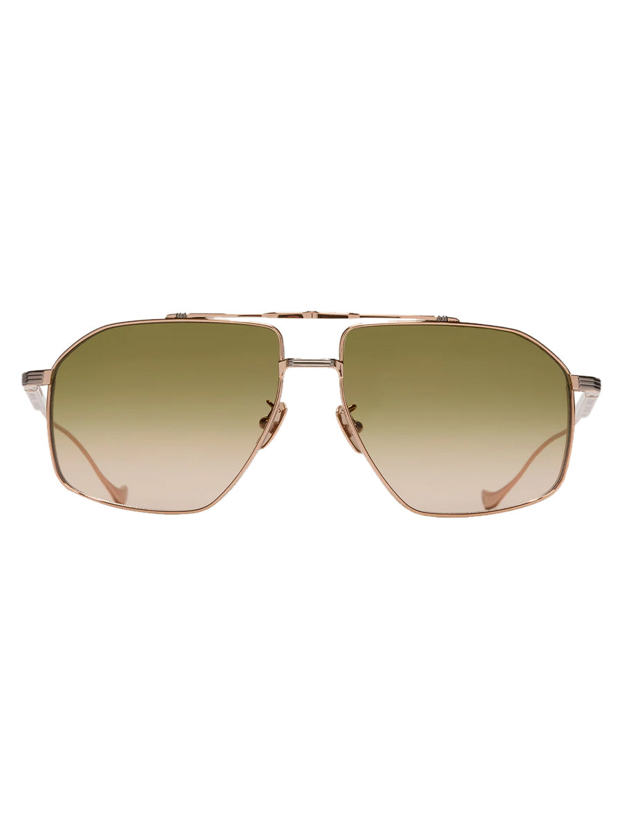 Kensington 1424 Jewel Gold and Gun Metal sunglasses