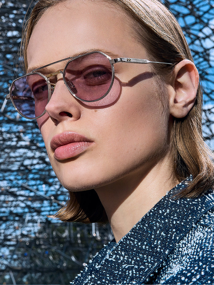 Draycott Silver Gold sunglasses