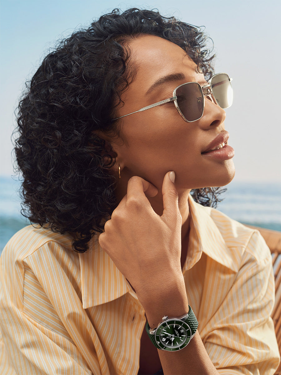 BREITLING x Cutler and Gross 0001 Lèman Dark Grey sunglasses