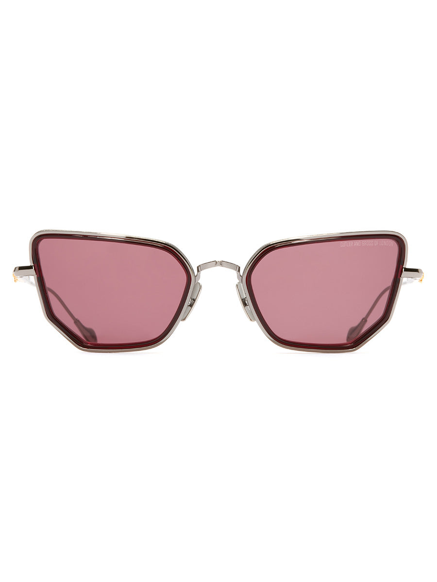 Paisley Gun Metal Bordeaux Cat Eye sunglasses