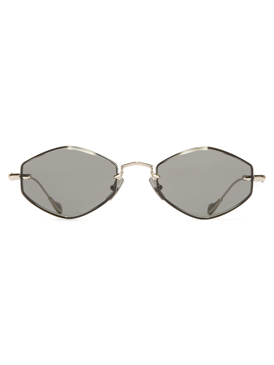 Carol Silver Rectangular sunglasses