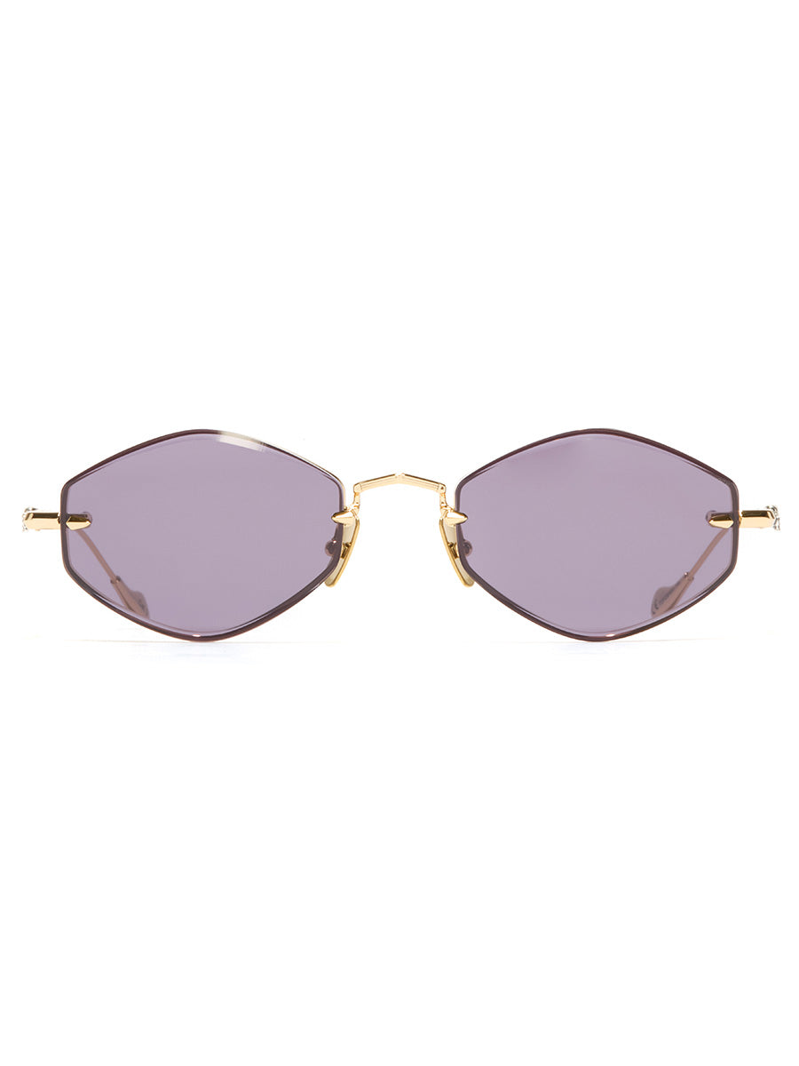 Carol Gold Silver Rectangular sunglasses