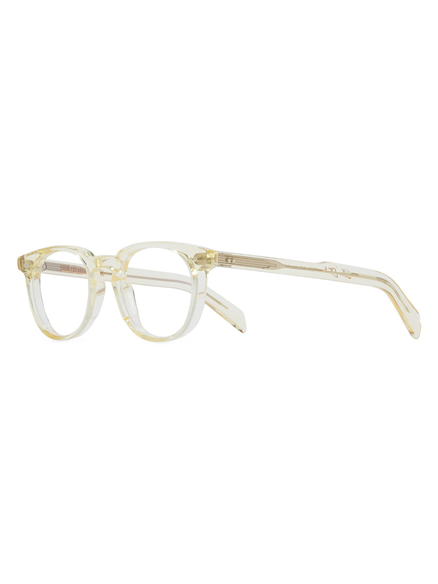 GR09 B4 Butter Crystal Color Studio Round eyeglasses