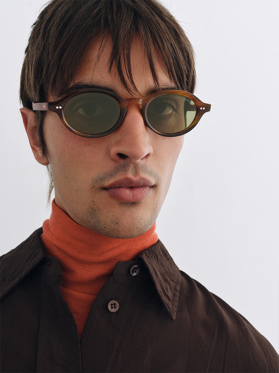 CGSN GR13 02 Mustard Horn sunglasses