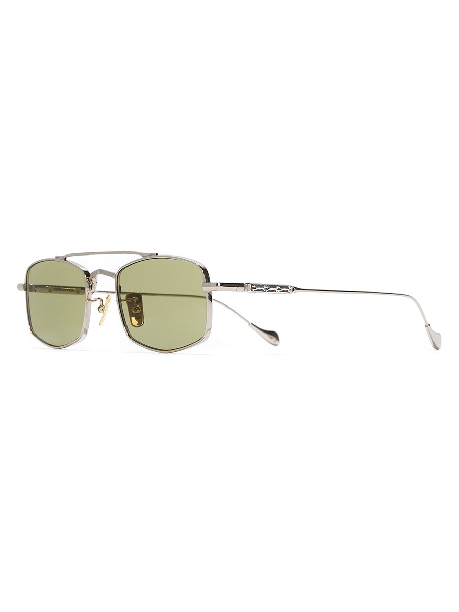 Bowie Silver Green sunglasses