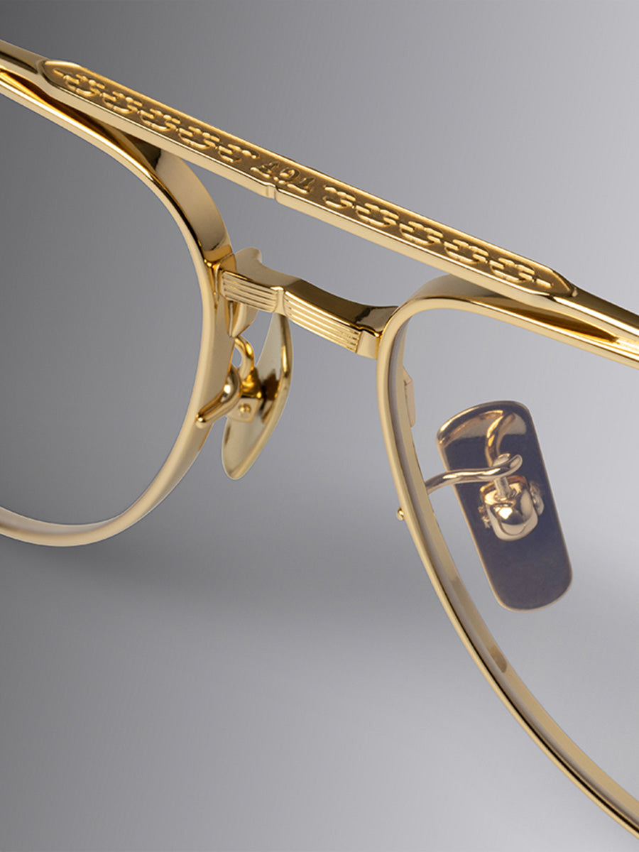 Cutler and Gross x The Great Frog Richards Silver Eyeglasses