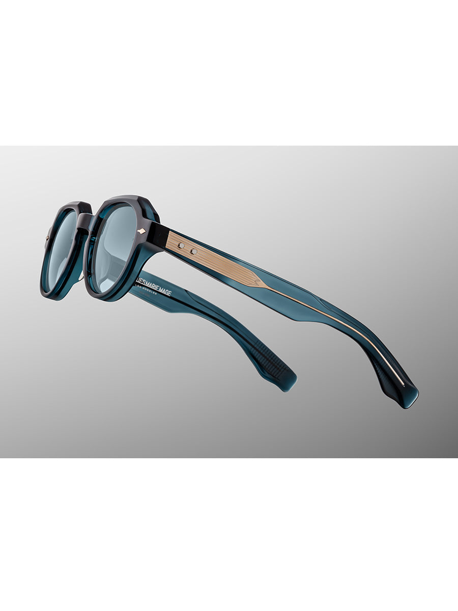 Jacques Marie Mage Pontian Indigo Sunglasses | sunglasscurator.com