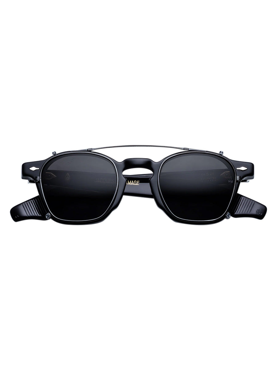 Jacques Marie Mage Zephirin 2 Black Clip On | sunglasscurator.com