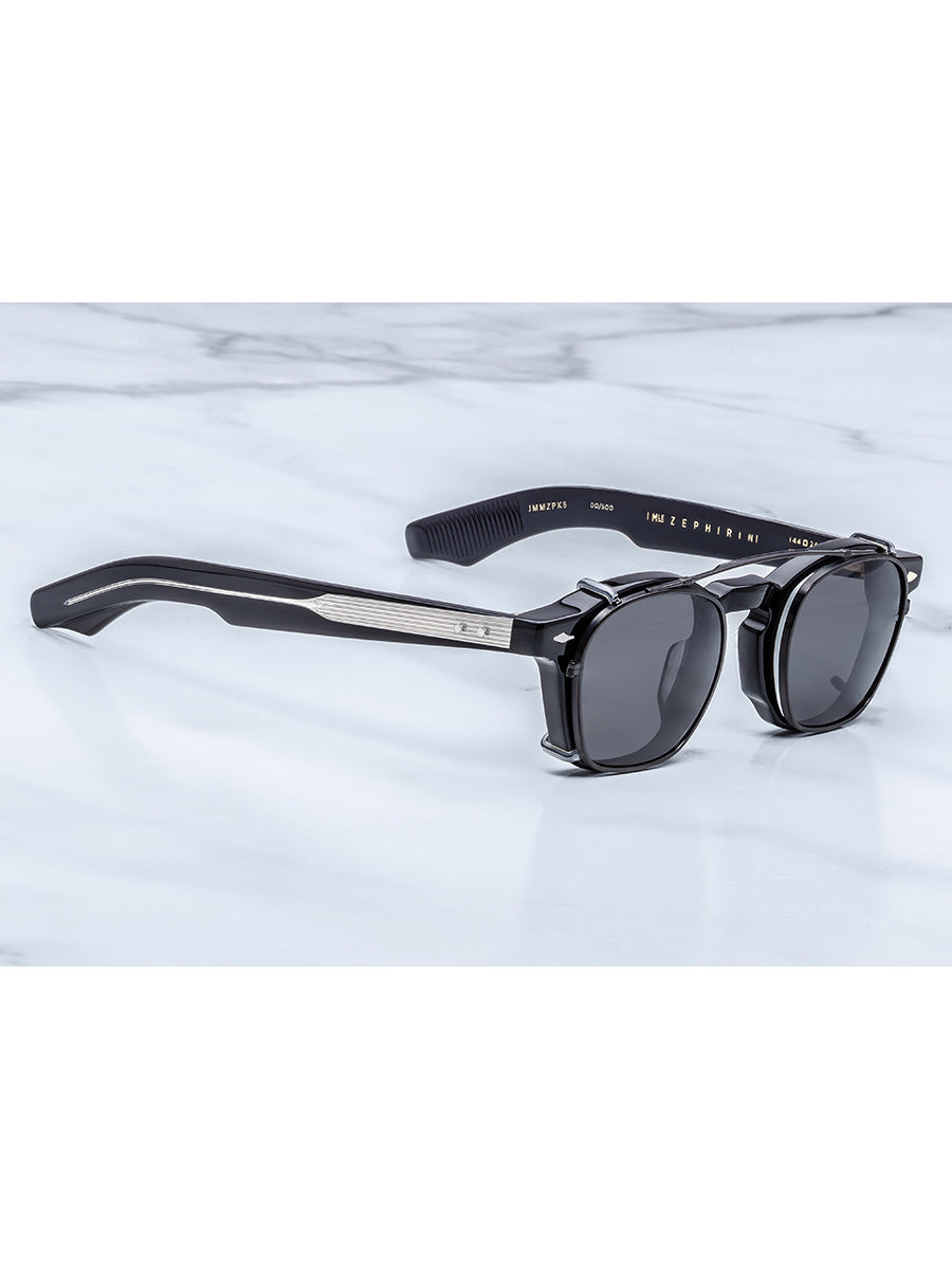 Jacques Marie Mage Zephirin 2 Black Clip On | sunglasscurator.com