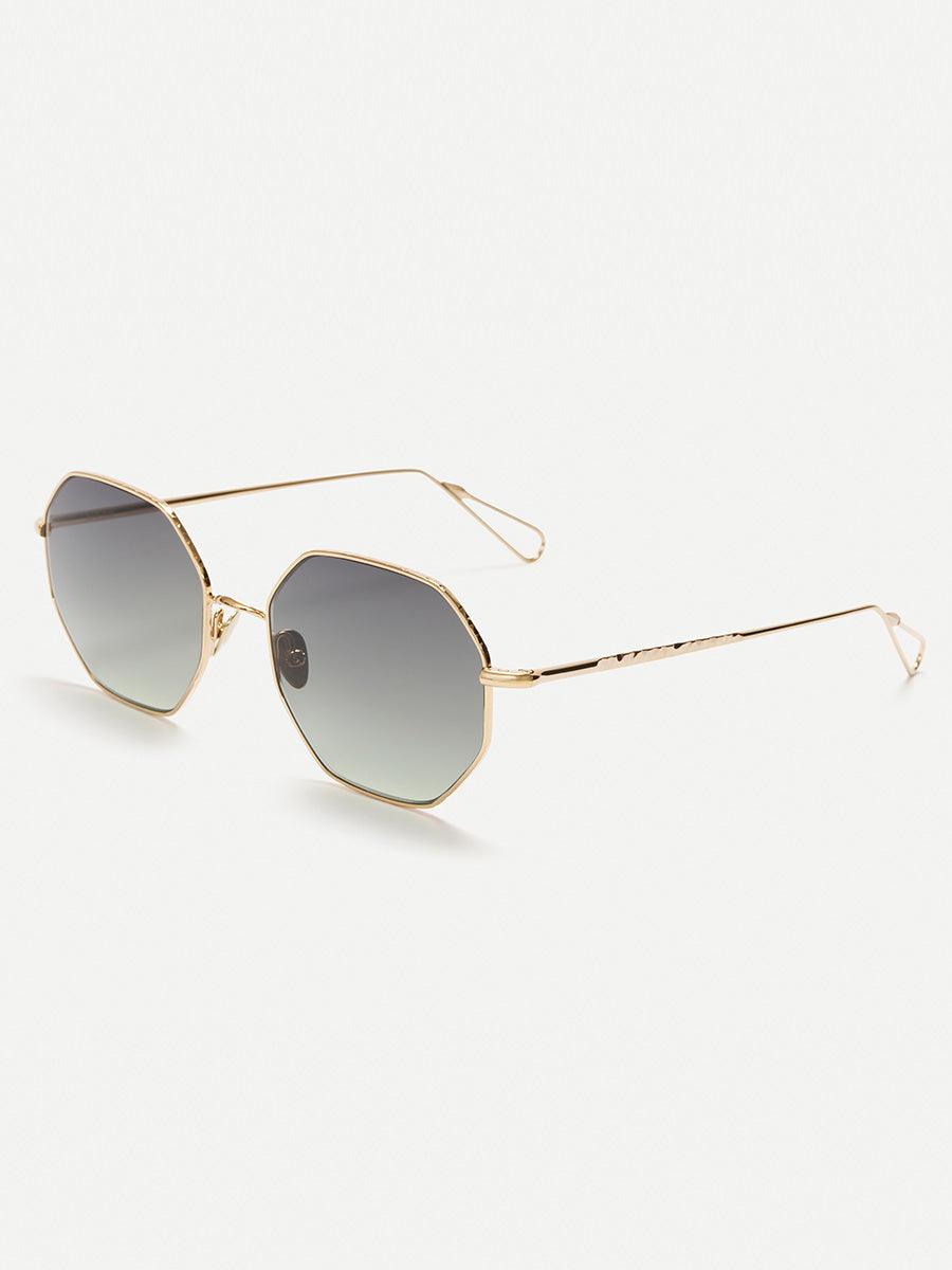 AHLEM Jasmin Champagne Sunglasses | sunglasscurator.com