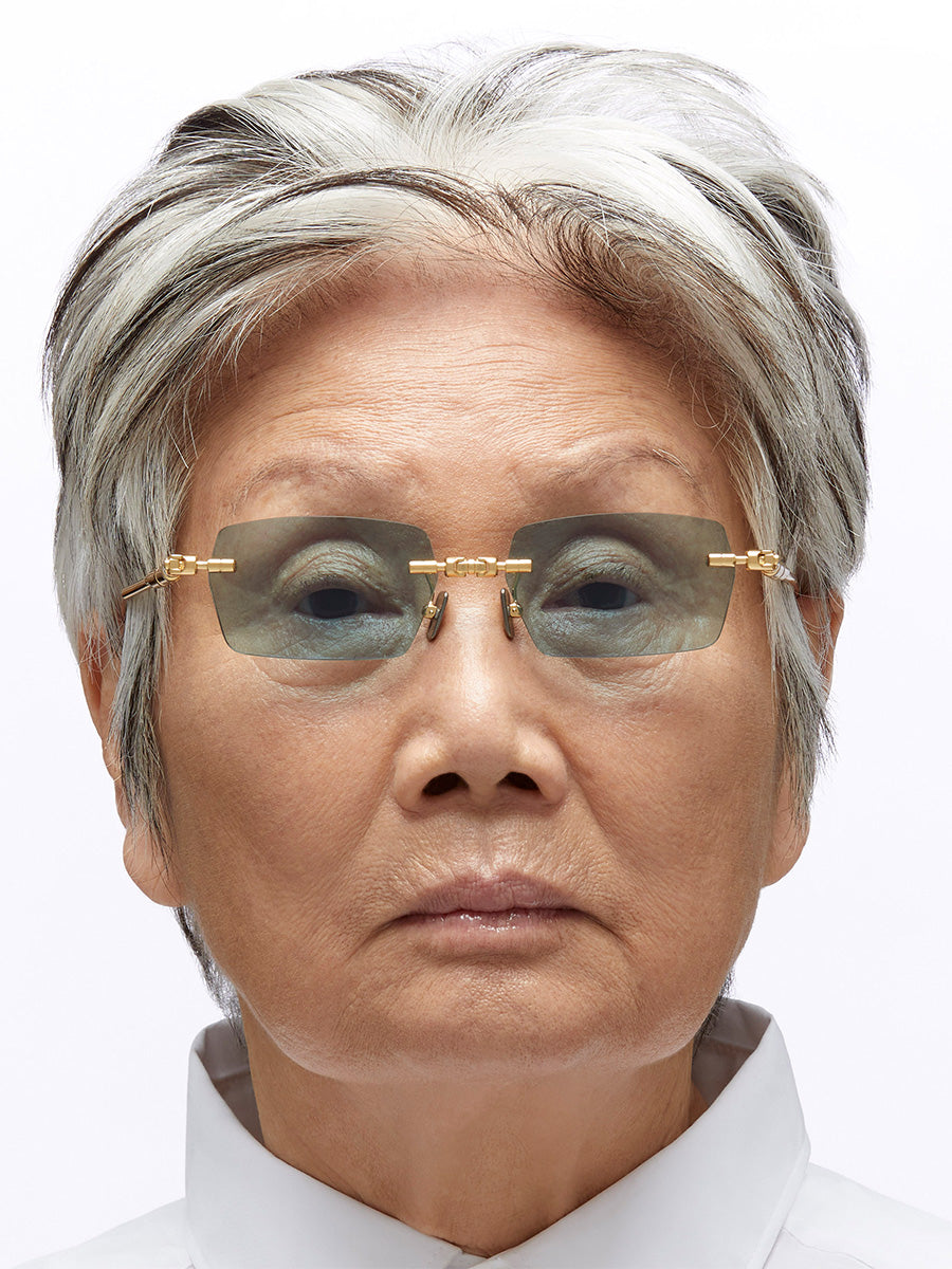 【関税込み】Kuboraum シルバー H61 メガネ KUBORAUM Mask H61 GD Sunglasses | sunglasscurator.com