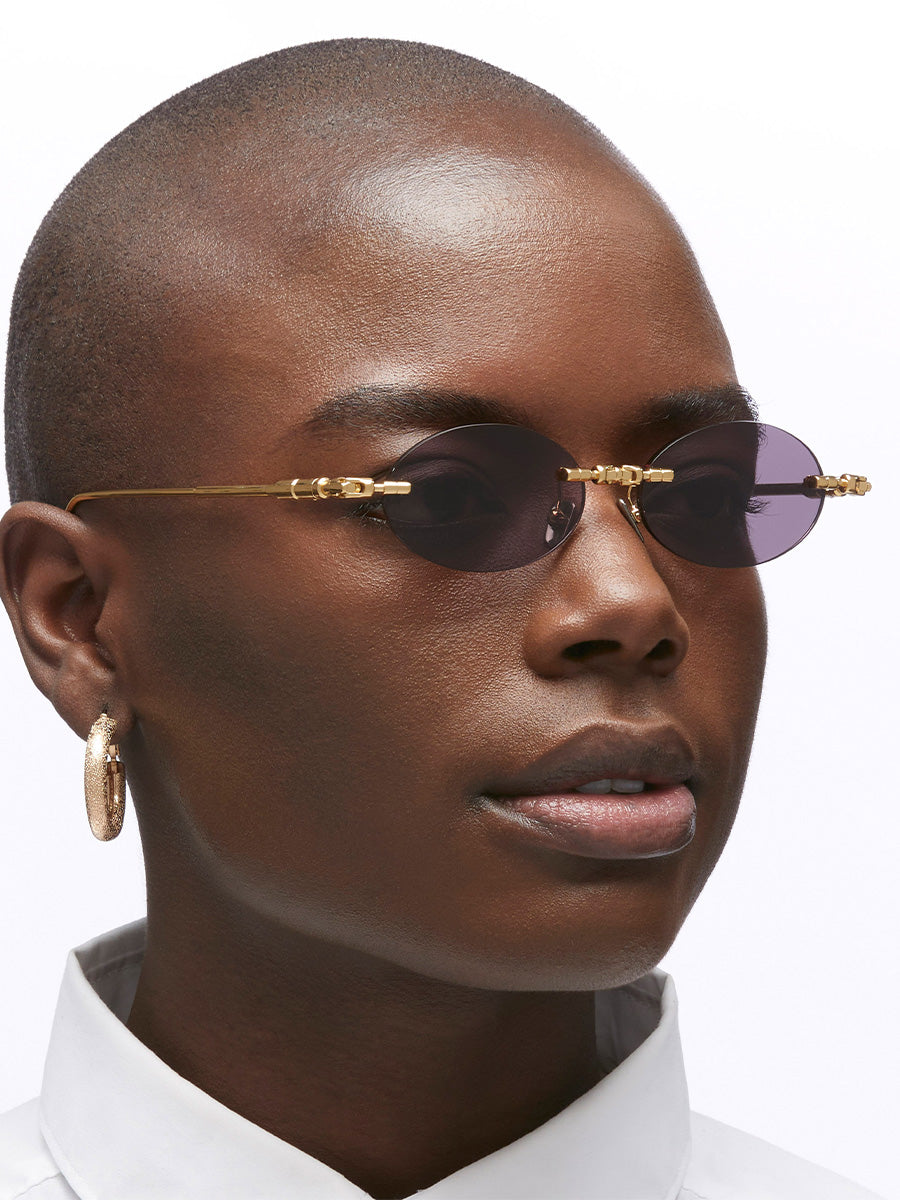 KUBORAUM Mask H62 GD Sunglasses | sunglasscurator.com