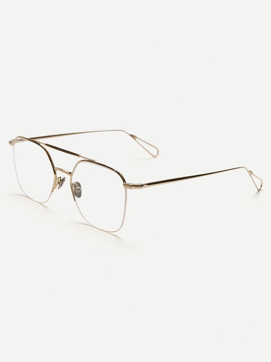 Louxor Grey Gold eyeglasses - sunglasscurator
