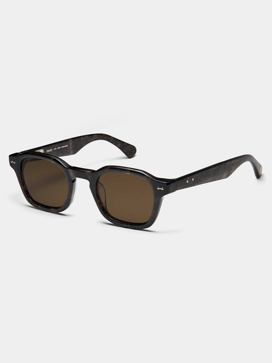 S98 Hero Kuro Bekko Tortoise Dark Brown sunglasses