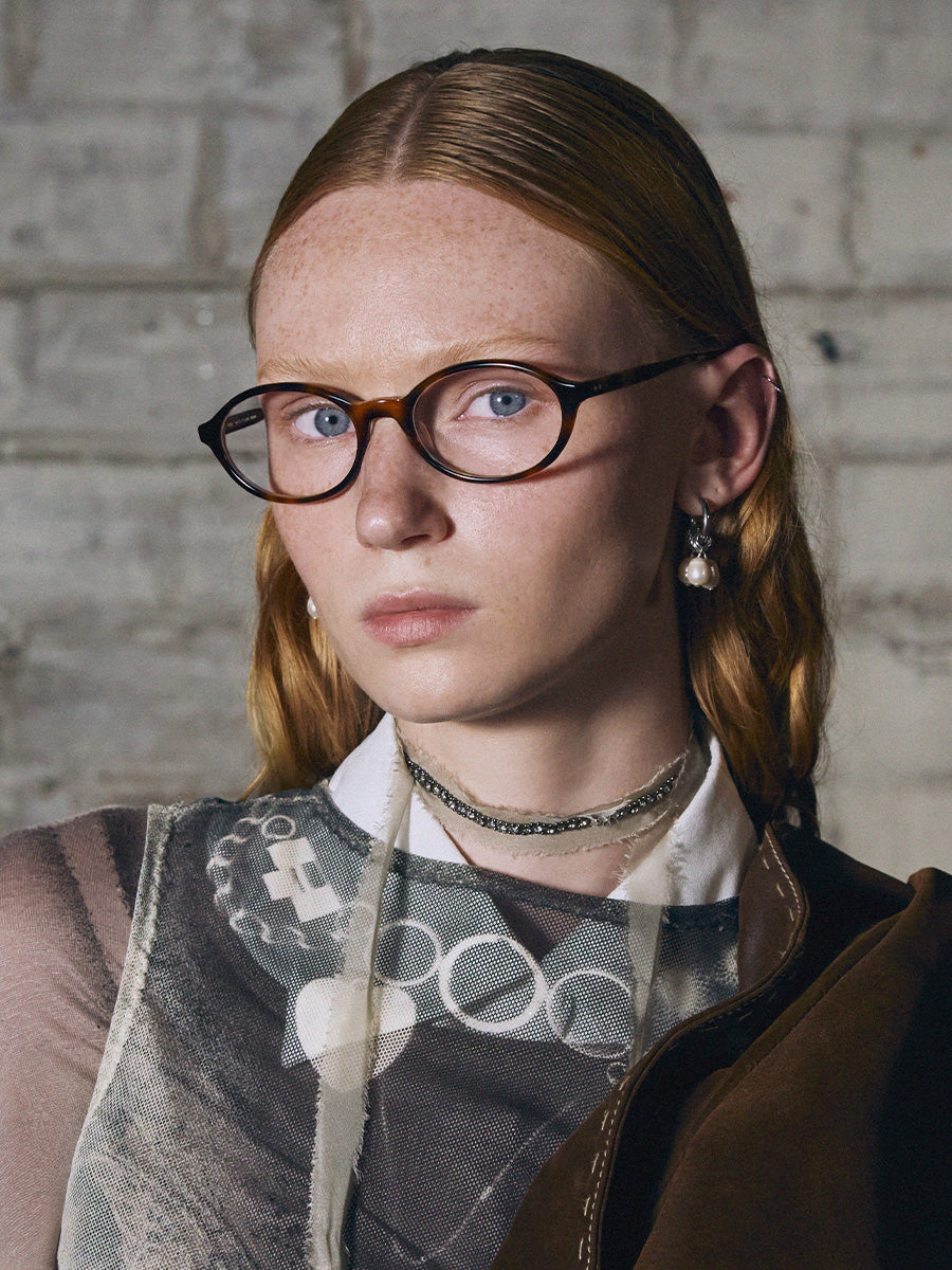 LT18 It's A Girl Black eyeglasses