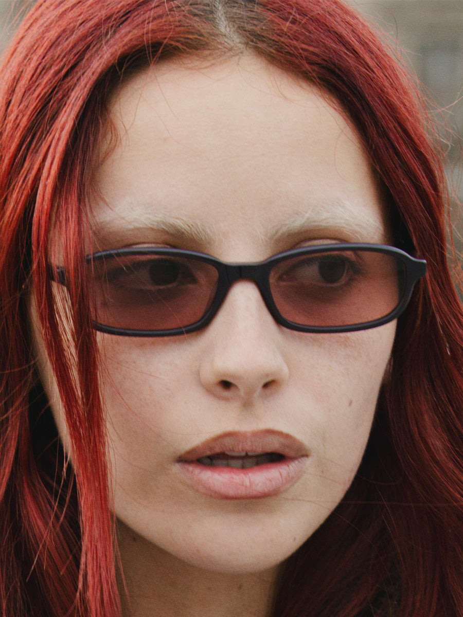 MARIE GAGUECH | LT31 Marie Aubergine Red sunglasses