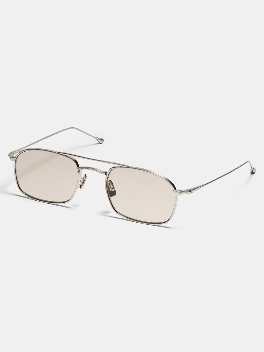 Peter and May TT9 Mini Machine Brushed Silver Light Brown Peter and May TT9 Mini Machine Brushed Silver Light Brown