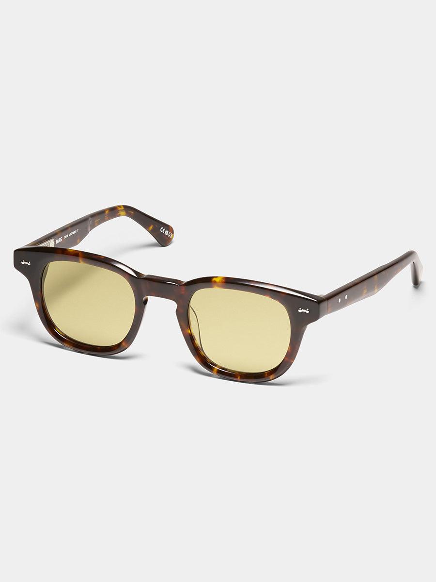 S118 Last Night Tortoise Light Khaki sunglasses - sunglasscurator