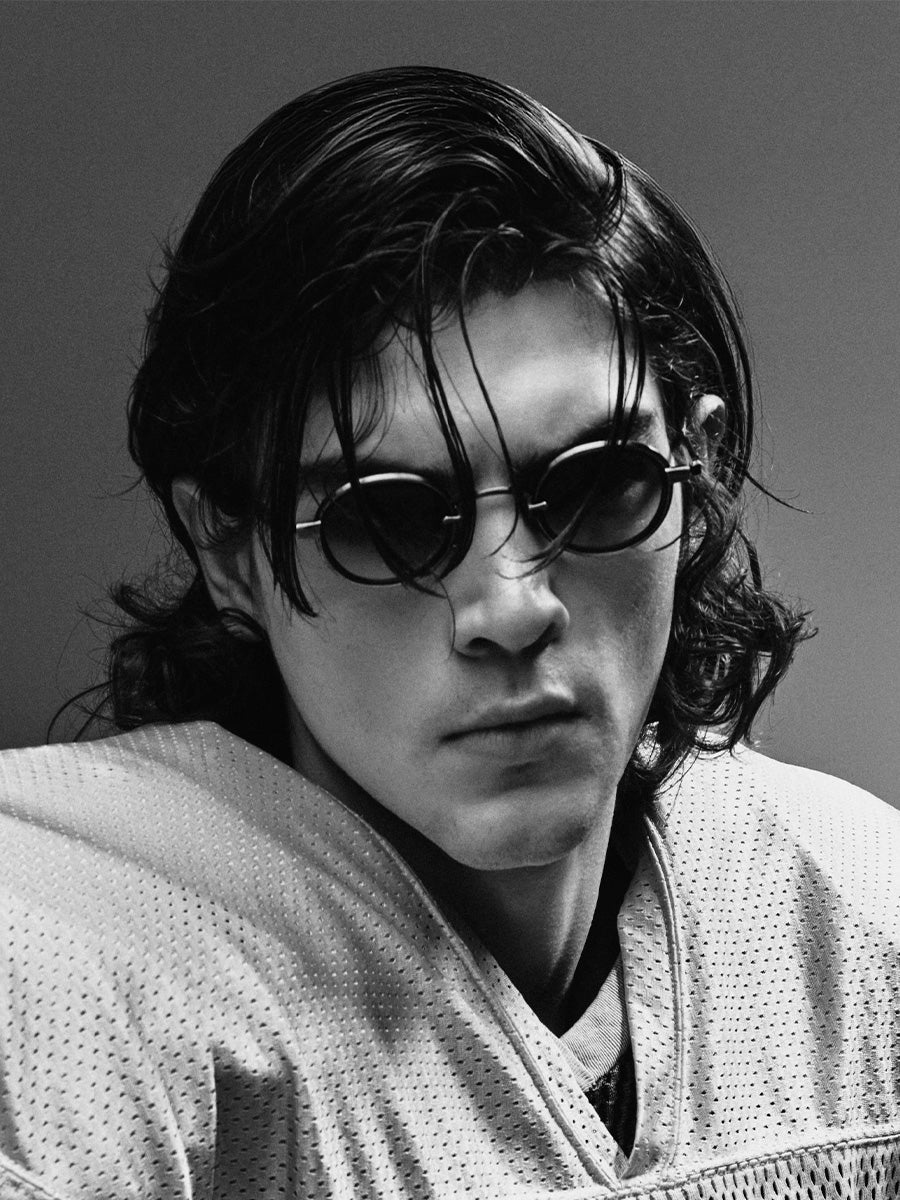 SATO Algedi-T P/AS-1 Platinum and Antique Silver Sunglasses