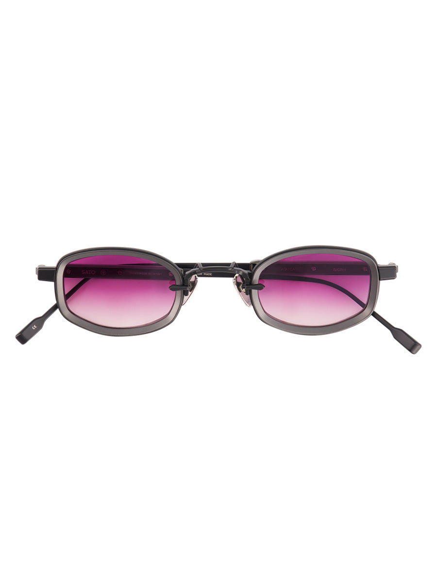 KYODAI Aquila B/GR-1 Matt Black and GR50 sunglasses