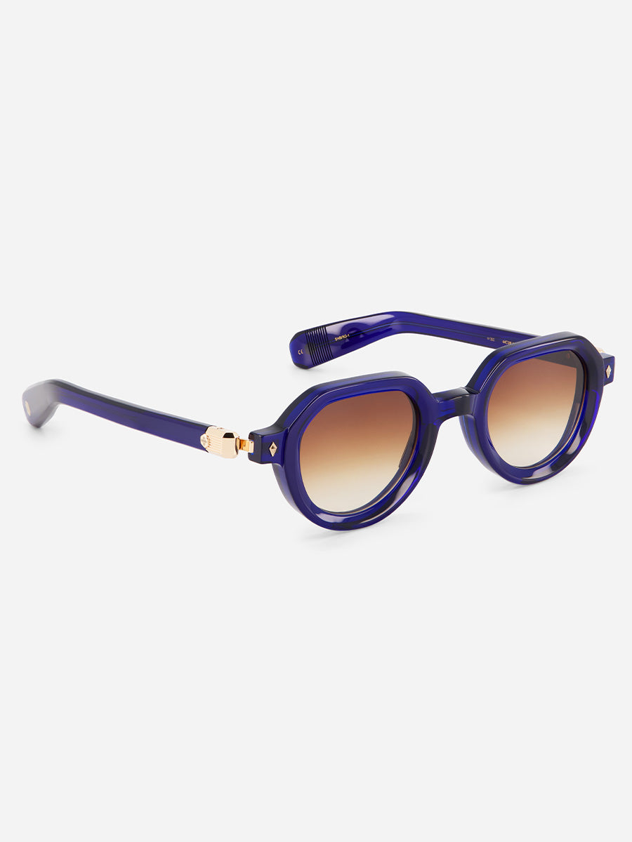 Elnat SHB/RG-1 Shadow Blue and Rose Gold sunglasses