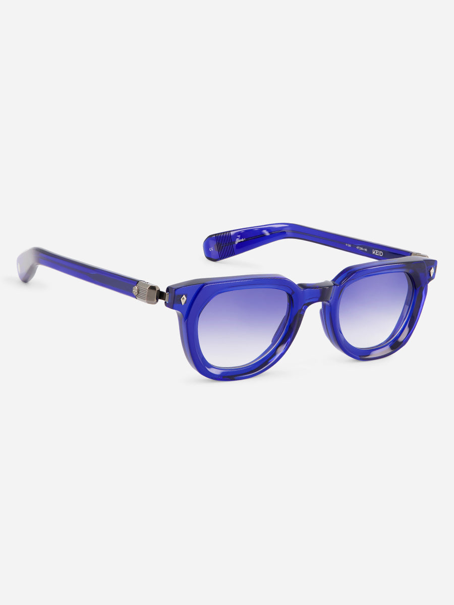 Keid NB/AS-1 Navy Blue and Antique Silver sunglasses