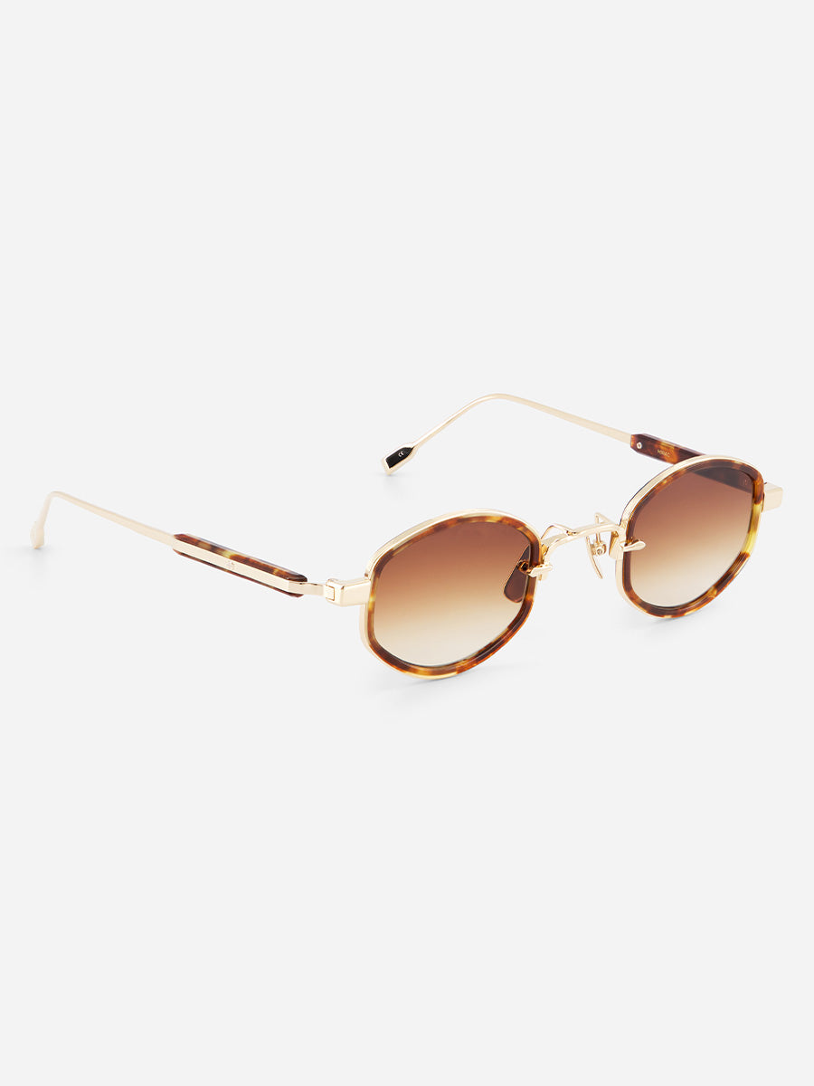 Mirac LG/T-1 Lunar Gold and Tortoise sunglasses