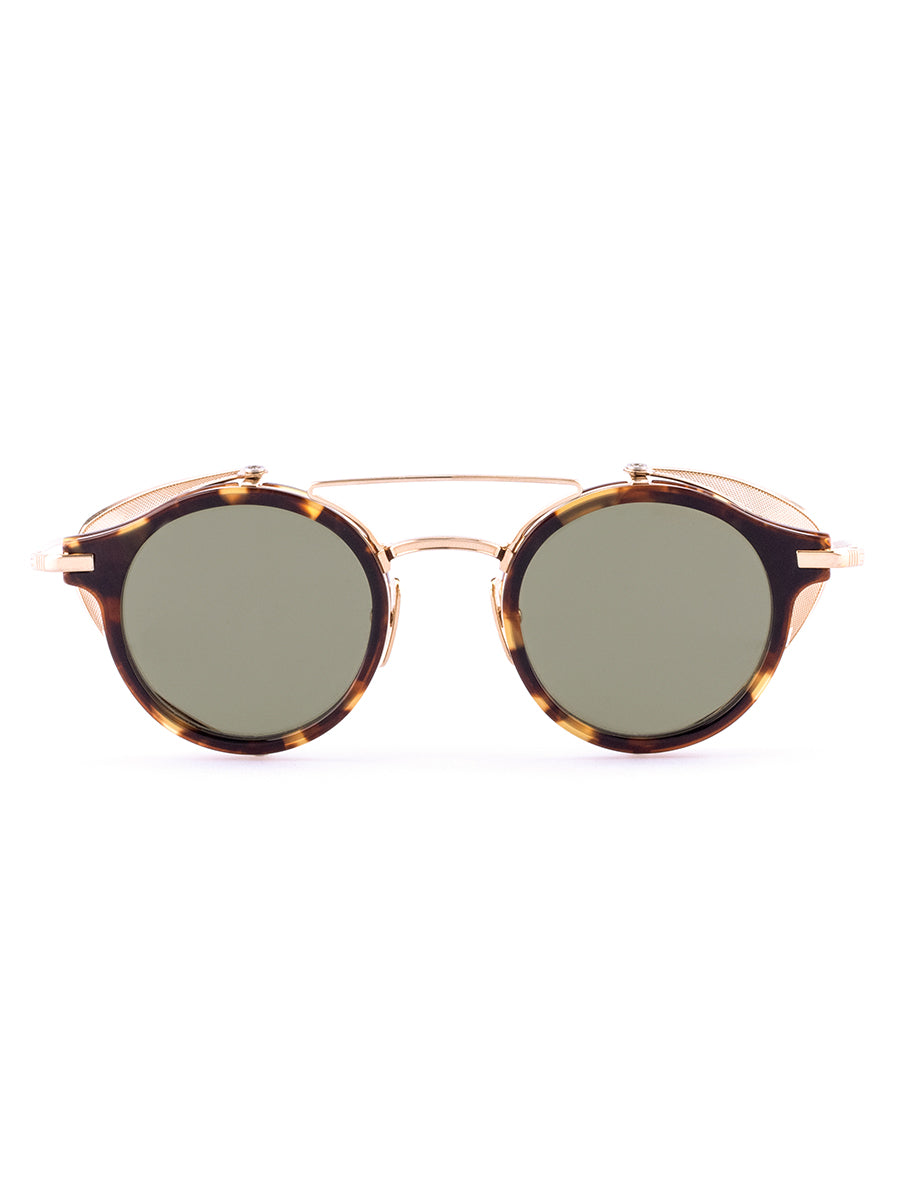 804A-215 Round Tortoise Sunglasses