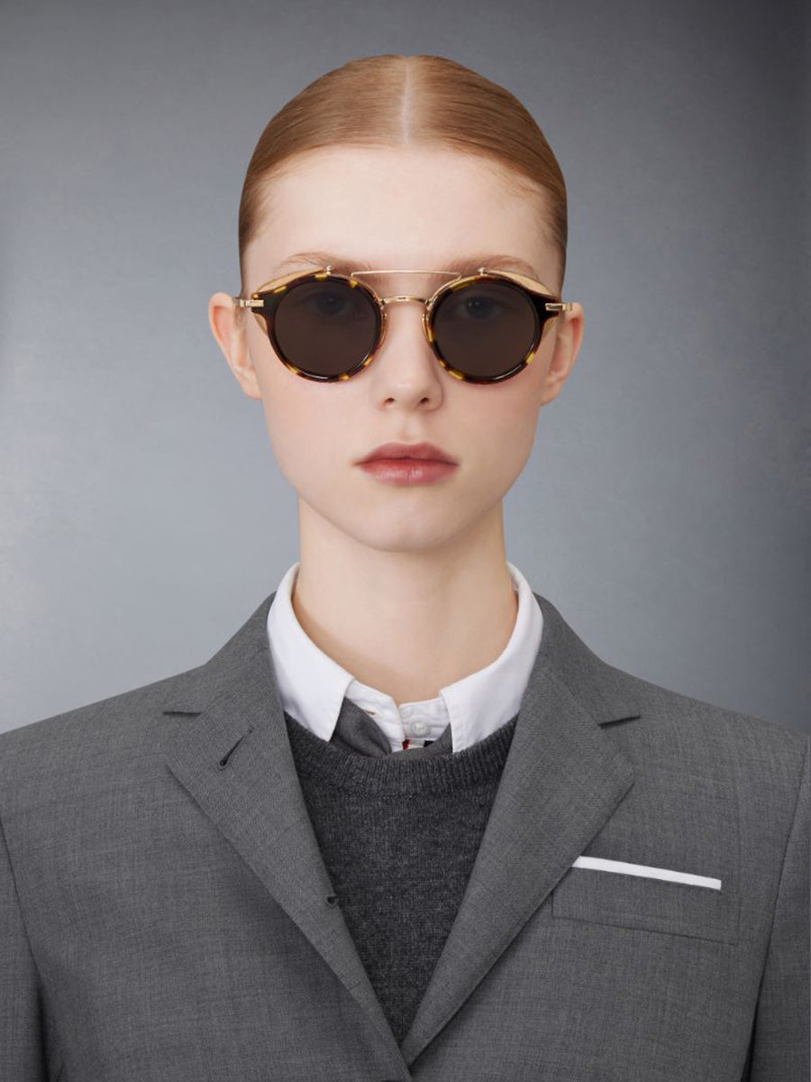 THOM BROWNE ナヒケタ フレム クラス UEO416A 215 Thom Browne 801 – Dan Deutsch Optical Outlook